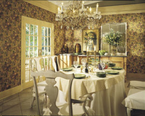 Dining Room Retouching Before