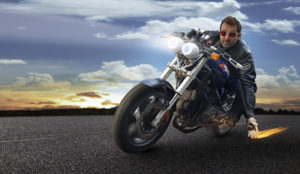 Motorcycle Retouching After